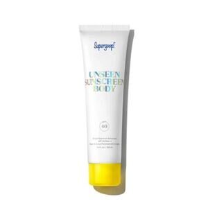 Supergoop Unseen Sunscreen Body SPF 40 Water & Sweat Resistant 3.4 fl oz/100ml